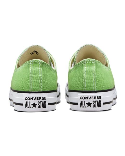 Converse Green Chuck Taylor All Star Canvas Shoes 'Grass' for men