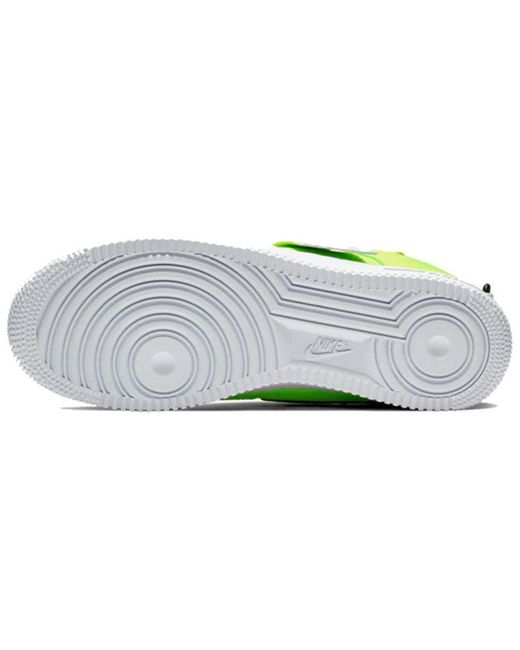 Nike Green Air Force 1 Low Utility 'Volt' for men