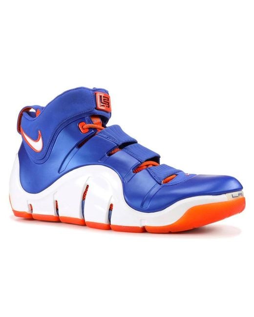 Nike Blue Zoom Lebron 4 'Birthday' for men