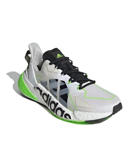 Adidas White X9000L4 Heat.Rdy Solar' for men