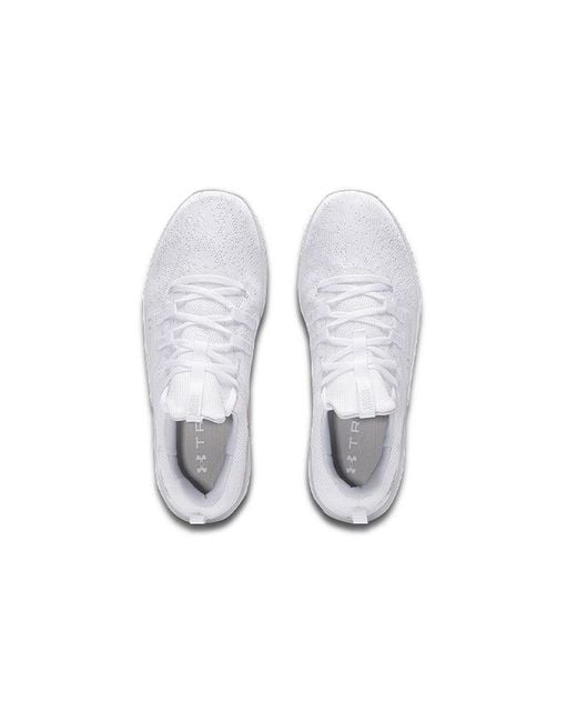 Under Armour White Project Rock Bsr for men