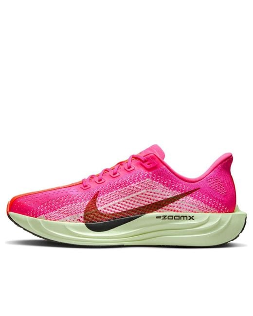 Nike Pink Air Zoom Pegasus Plus 'Hyper Barely Volt' for men