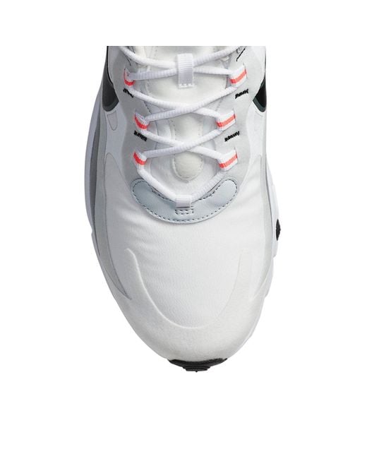 Nike White Air Max 270 React Crimson' for men