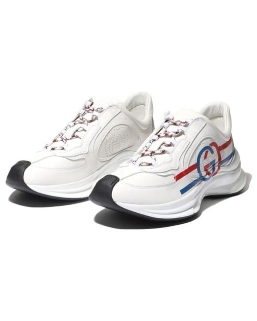 Gucci White Run Sneaker for men