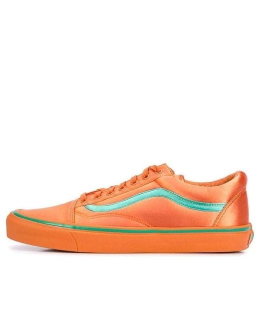 Vans Orange Opening Ceremony X Old Skool Satin 'Burnt' for men