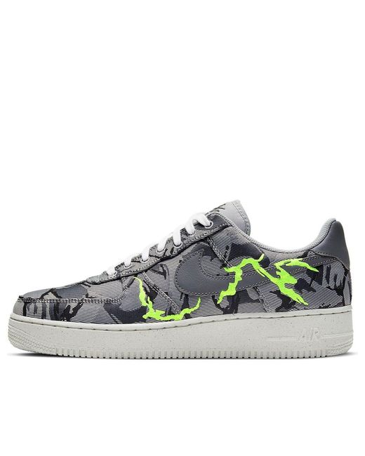 Nike Blue Air Force 1 '07 Lx Camo' for men