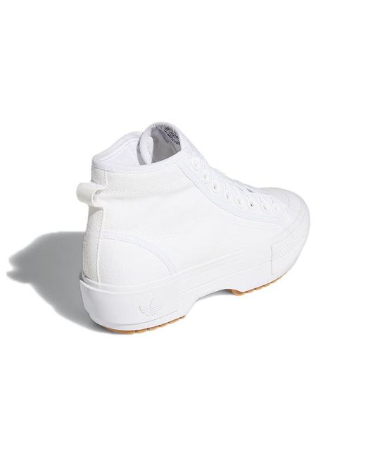 Adidas White (Wmns) Nizza Trek Gum'