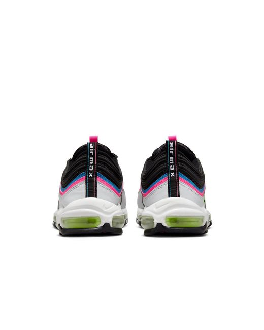 Nike White Air Max 97 Neon' for men