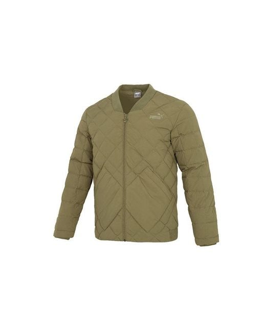 PUMA Green Das Light Weight Down Jacket for men