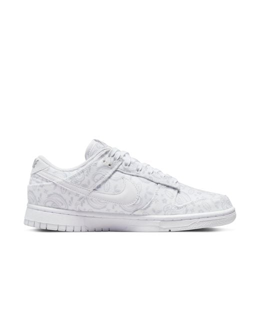 Nike White (Wmns) Dunk Low Paisley'