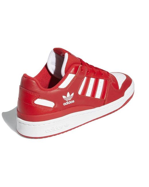 Adidas Red Forum Low 'Scarlet' for men