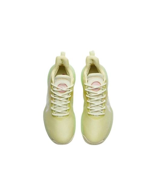 Anta Yellow A-Shock Basketball Shoes 'Solar' for men