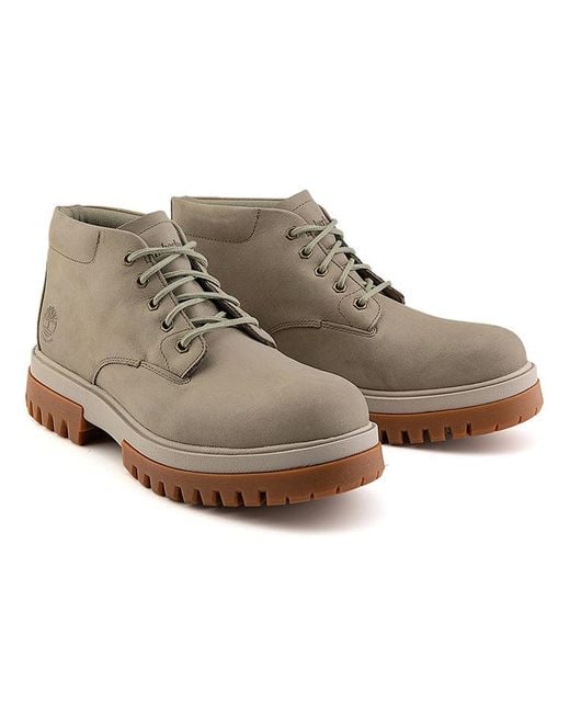 Timberland Brown Arbor Road Mid Waterproof Chukka Boots for men