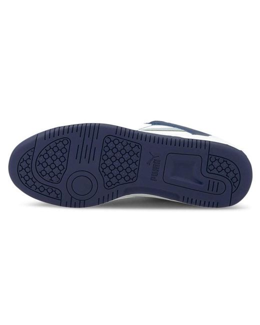 PUMA Blue Rebound Lay Up Lo Sl Low Top Board Shoes for men