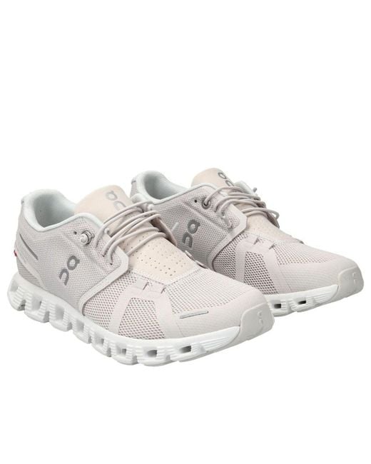On Shoes White (Wmns) Cloud 5 'Pearl'