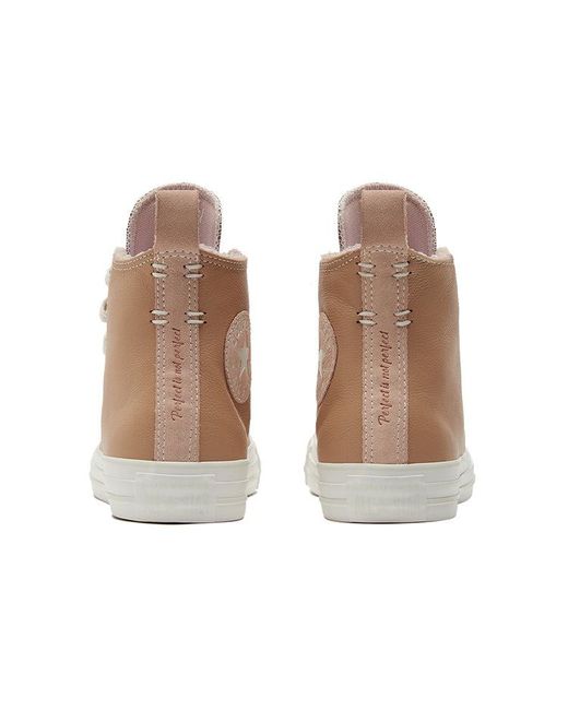 Converse Brown (Wmns) Chuck Taylor All Star High 'Perfect Is Not Perfect