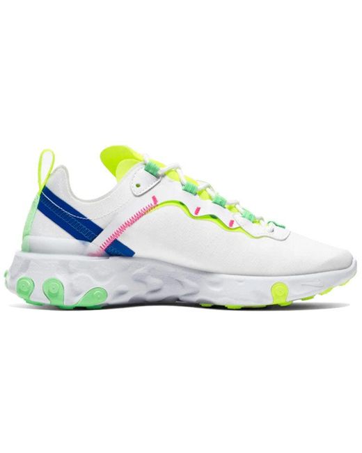 Nike White (Wmns) React Element 55 'Hyper'