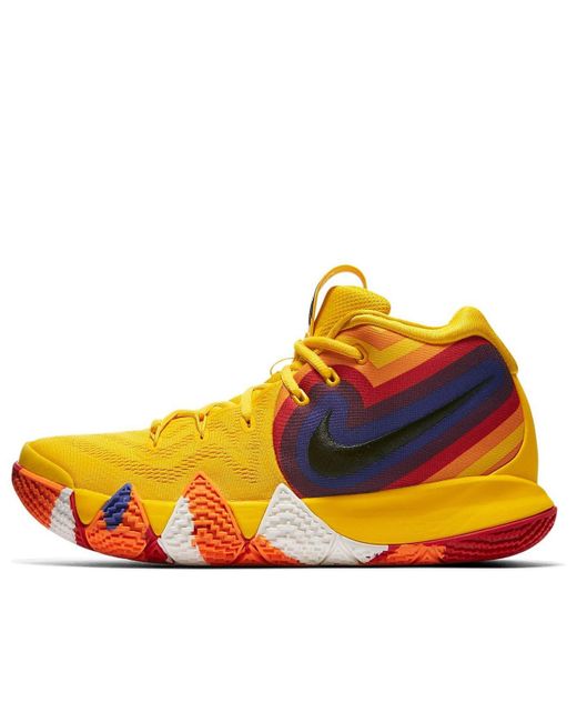 Nike Yellow Kyrie 4 '70S' for men