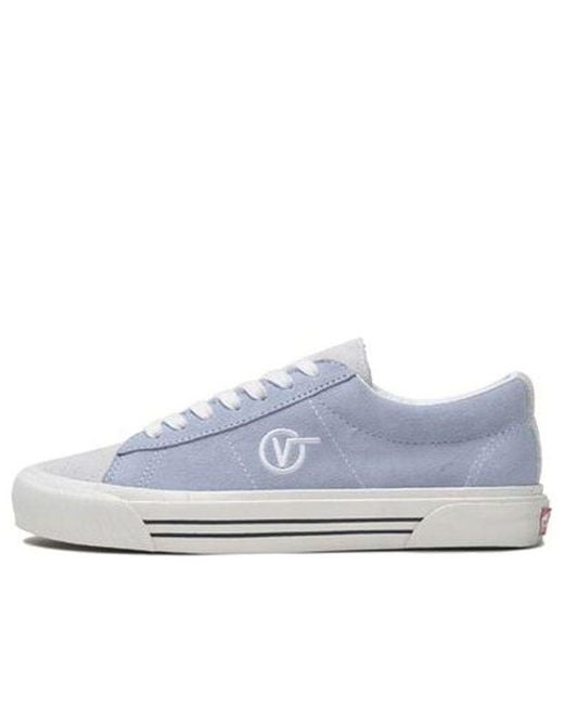 Vans Blue Sid Dx Retro Low Tops Casual Skateboarding Shoes for men