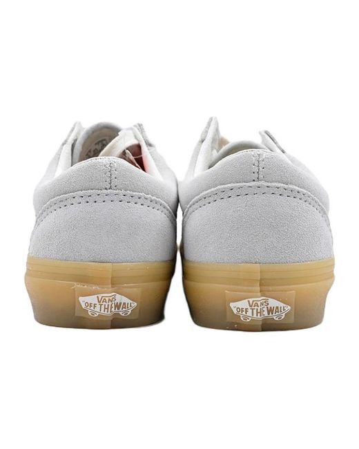 Vans White Style 36 Low Top Retro Casual Skate Shoes for men
