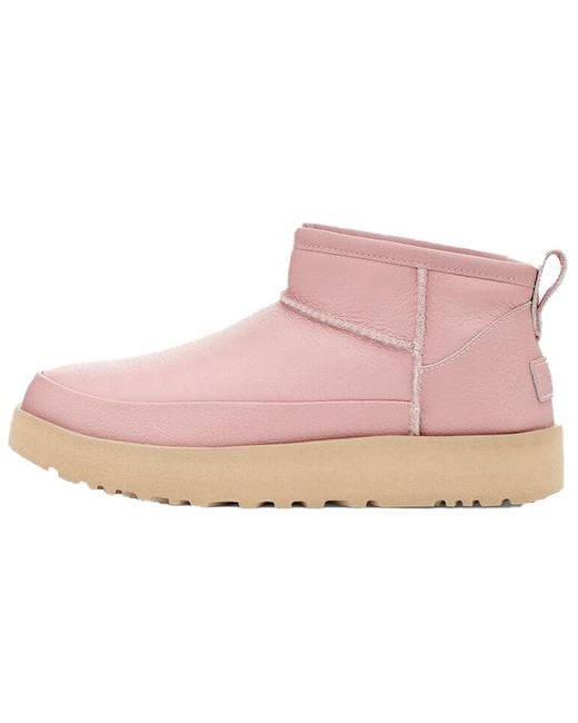 Ugg Pink (Wmns) Classic Sugar Ultra Mini