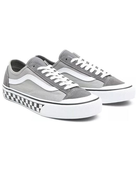Vans White Style 36 Decon Sf Pewter for men