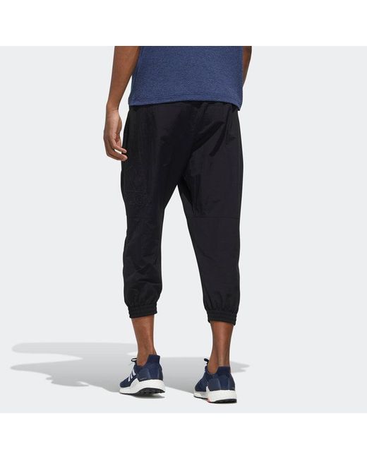 Adidas Blue Mh 3S 7/8 Pt Sports Stylish Cropped Pants/Trousers Asia Edition for men