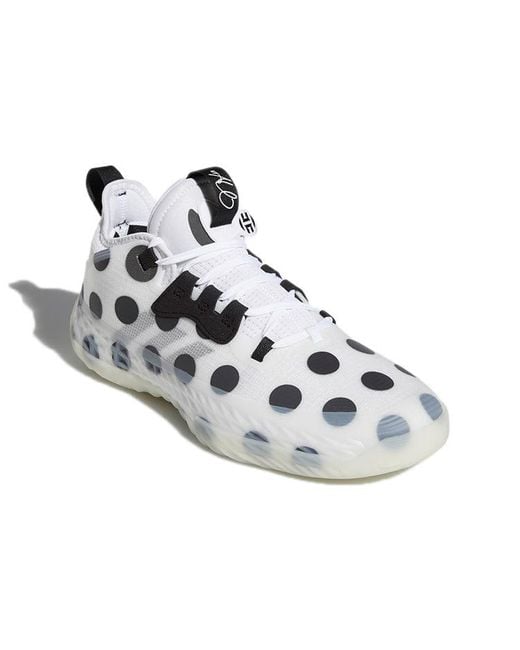 Adidas Blue Harden Volume 5 Futurenatural Polka Dot' for men