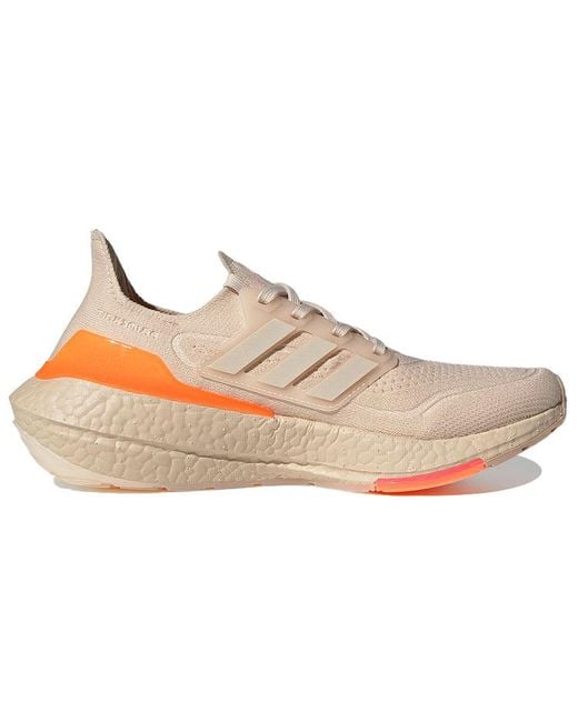 Adidas Natural (Wmns) Ultraboost 21 'Halo Ivory Ultra Pop'