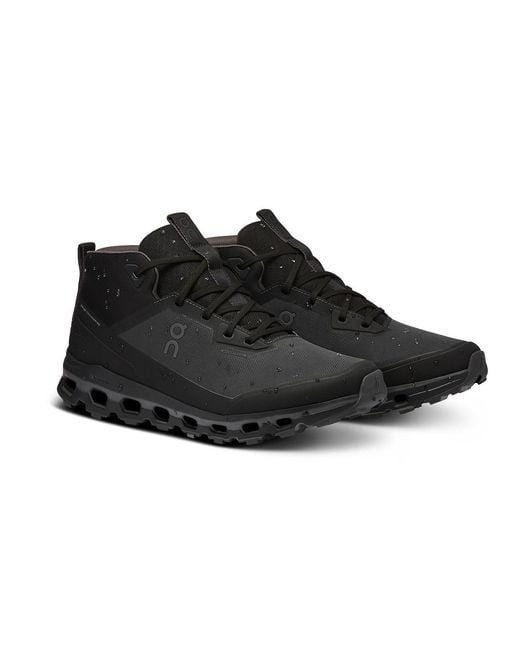 On Shoes Black Cloudroam Waterproof Eclipse' for men