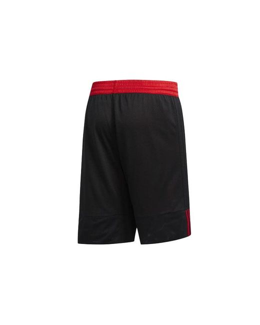 Adidas Black 3G Spee Rev Shr Reversible Mesh Basketball Sports Shorts for men