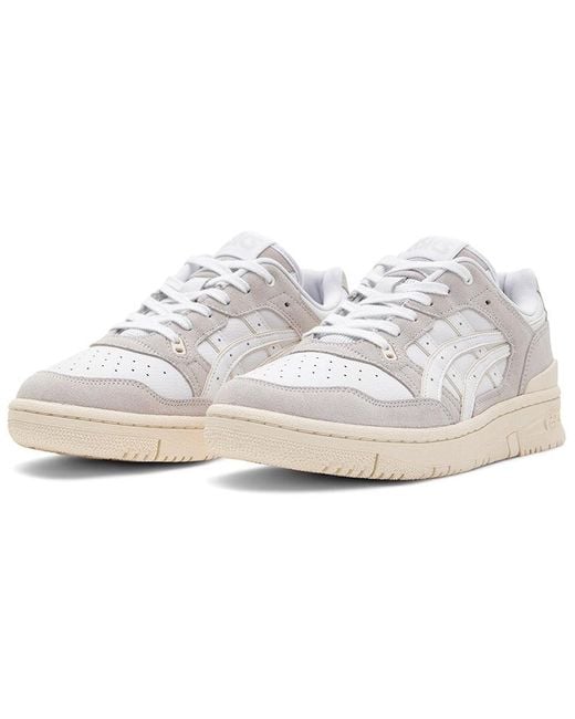 Asics White Ex89 Sportstyle Shoes 'Cream' for men