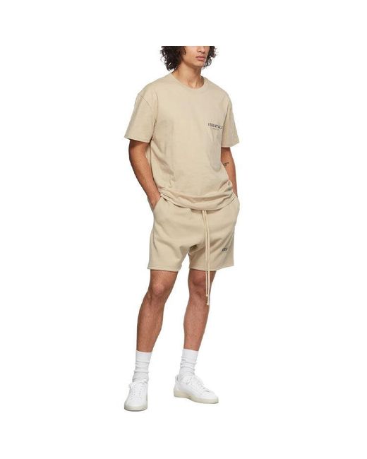 Fear Of God Natural Fw21 Fleece Sweat Shorts for men