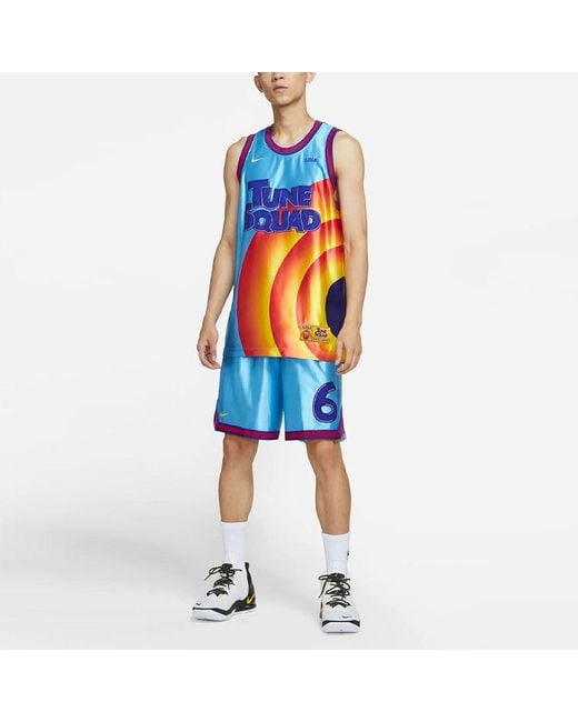 Nike Blue X Space Jam:a New Legacy Lebron Tank for men