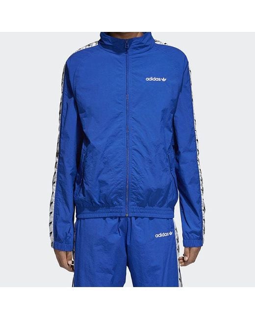 Adidas Blue Originals Sports Jacket for men
