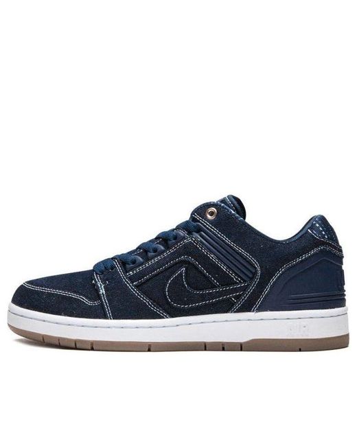Nike Blue Men's Sb Air Force Ii Low Qs Skate Shoe for men