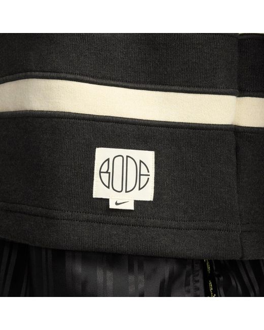 Nike Black X Bode Astro Grabber Lacing Knit Sweater Asia Sizing 'Shaded Natural Linen' for men