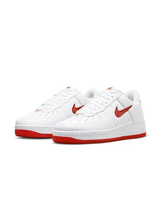 Wirwar Alcatraz Island Medicinaal Nike Air Force 1 Low 'color Of The Month White Red' for Men | Lyst