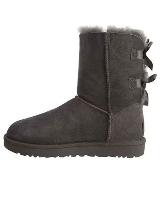 Ugg Brown (Wmns) Mini Bailey Bow Ii Boot Fleece Lined