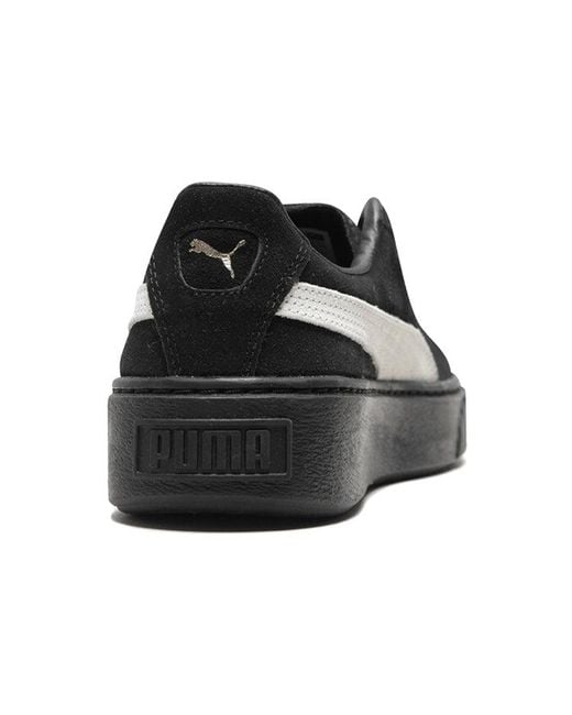 PUMA Black (Wmns) Suede Skate Shoes
