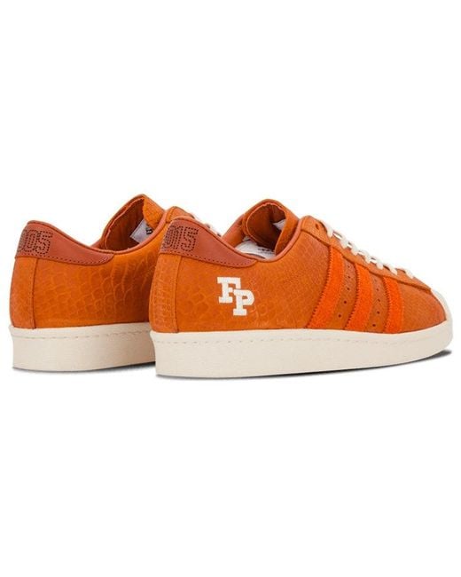Adidas Orange Footpatrol X Superstar 80V Fp 'Fox' for men