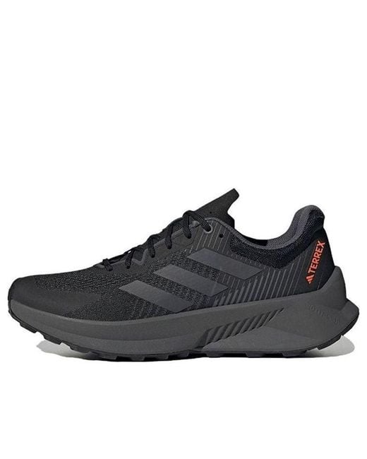 Adidas Black Terrex Soulstride Trail Flow for men