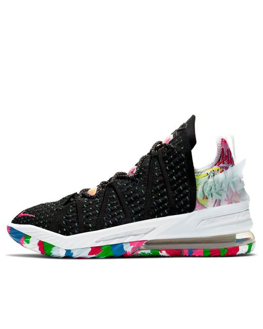 Nike White Lebron 18 Ep 'James Gang' for men