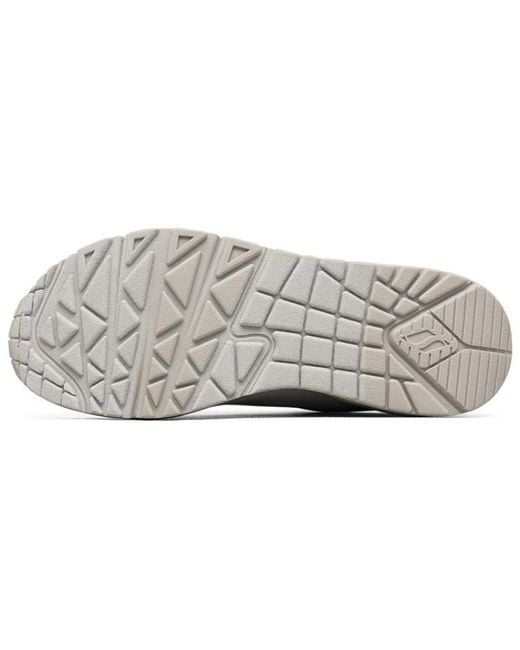 Skechers White (Wmns) Uno Stand On Air