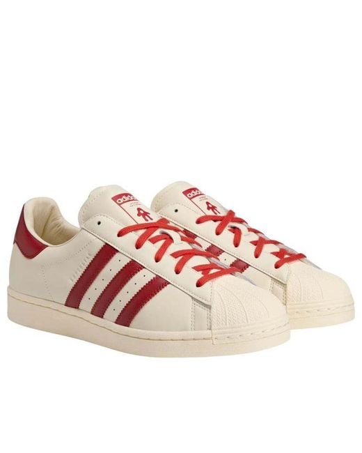 Adidas Red (Wmns) X Avavav Superfinger Superstar 'Better Scarlet Cream'