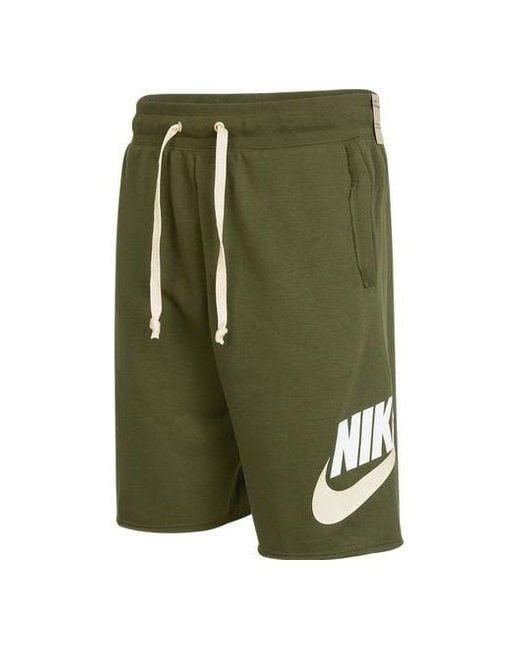 Nike Green As Sportswear Spe Ft Alumni Short Logo for men