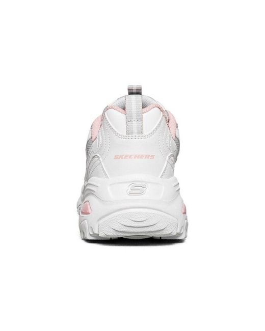 Skechers White (Wmns) D'Lites 1.0 Gs