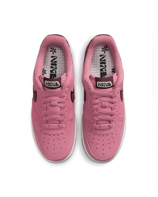 Nike Purple (Wmns) Air Force 1 Low '07 Se 'Desert Berry Gum Fleece'