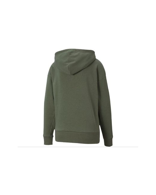 PUMA Green (Wmns) Classics Logo Hoodie