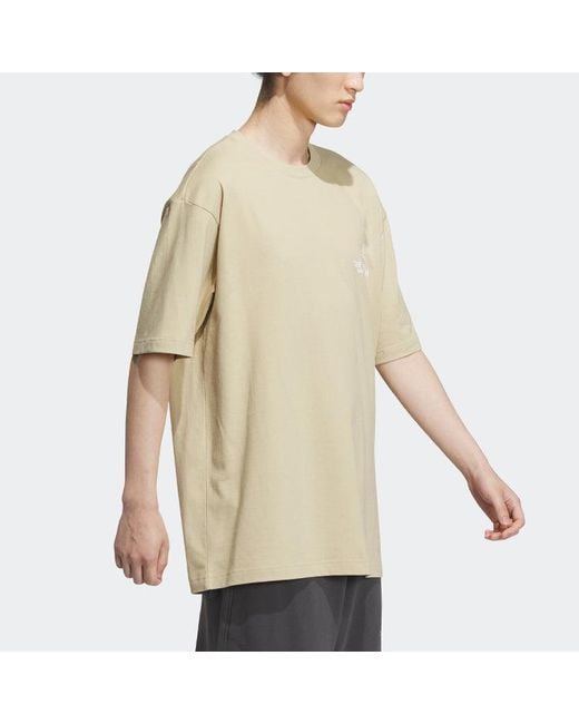Adidas Natural Verbiage Tee for men